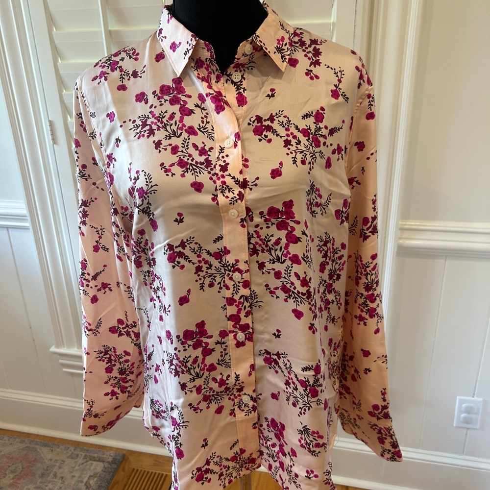 J.Crew Collection Silk Blouse